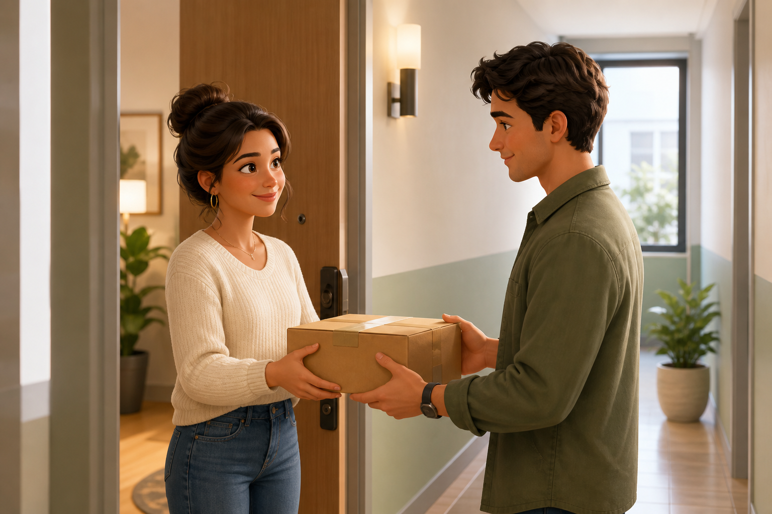 The package | A1 Spanish Listening Practice