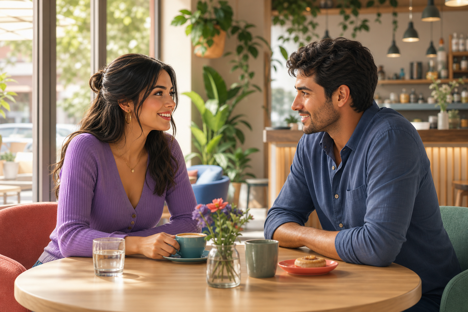 The Date B1 Spanish listening conversation